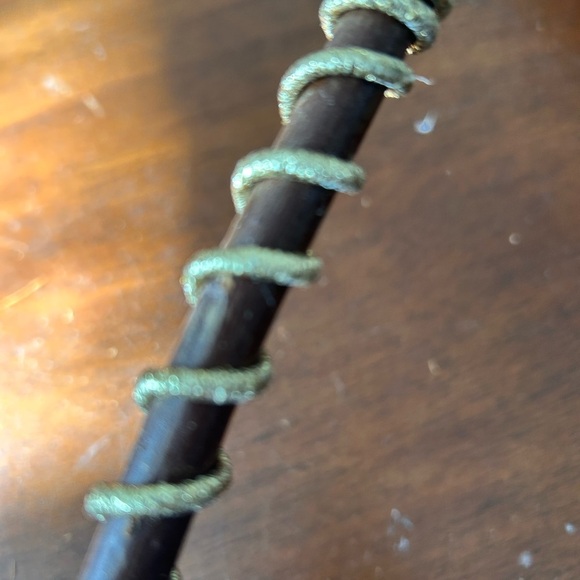 Handcrafted Decorative 16” witch broom with pendant attached- Great for display - Picture 2 of 8